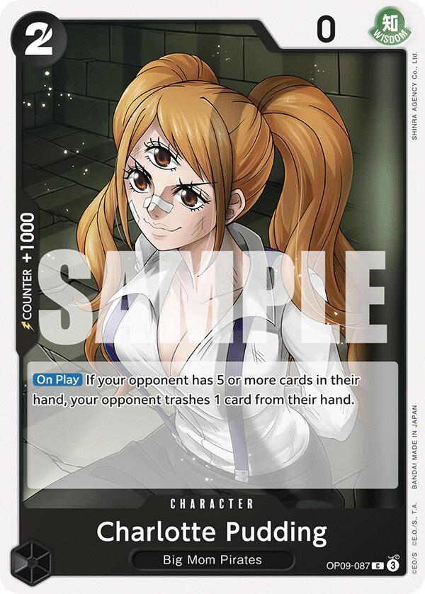 Charlotte Pudding - OP09-087 - Emperors in the New World (OP09) - Normal