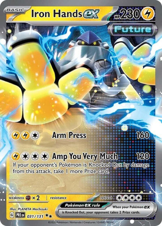 Iron Hands ex - 031/131 - SV: Prismatic Evolutions (PRE) - Double Rare