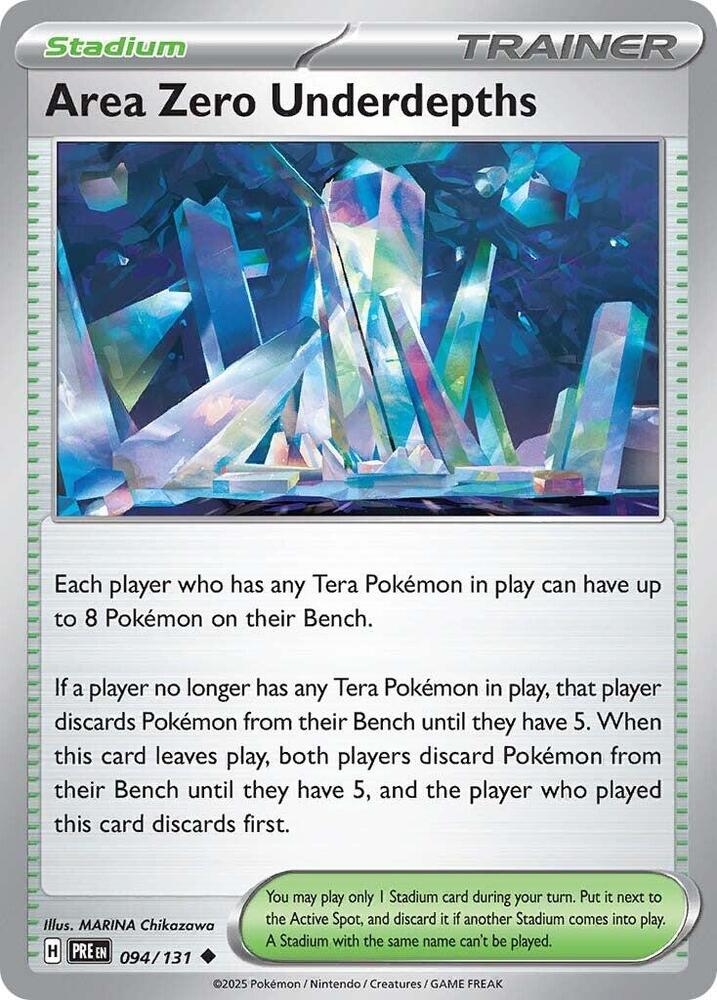 Area Zero Underdepths - 094/131 - SV: Prismatic Evolutions (PRE) - Normal - Pokemon TCG Card