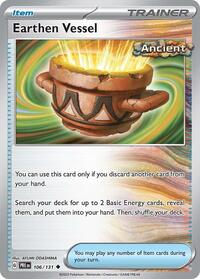 Earthen Vessel - 106/131 - SV: Prismatic Evolutions (PRE) - Reverse Holofoil