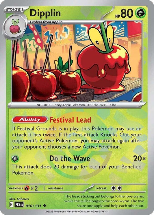 Dipplin (Poke Ball Pattern) - 010/131 - SV: Prismatic Evolutions (PRE)