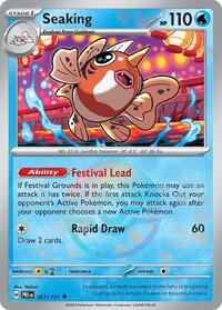 Seaking (Poke Ball Pattern) - 021/131 - SV: Prismatic Evolutions (PRE)