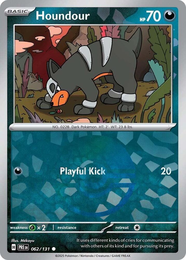 Houndour (Poke Ball Pattern) - 062/131 - SV: Prismatic Evolutions (PRE)