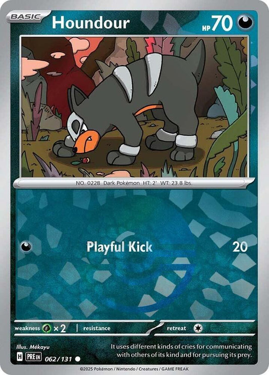 Houndour (Poke Ball Pattern) - 062/131 - SV: Prismatic Evolutions (PRE)