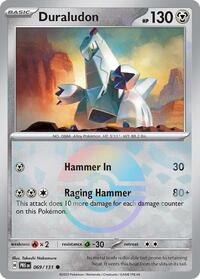 Duraludon (Poke Ball Pattern) - 069/131 - SV: Prismatic Evolutions (PRE)