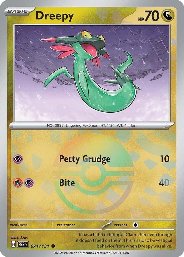 Dreepy (Poke Ball Pattern) - 071/131 - SV: Prismatic Evolutions (PRE)
