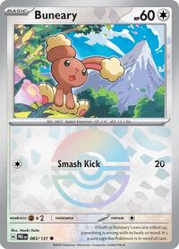 Buneary (Poke Ball Pattern) - 083/131 - SV: Prismatic Evolutions (PRE)