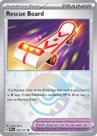 Rescue Board (Poke Ball Pattern) - 126/131 - SV: Prismatic Evolutions (PRE)