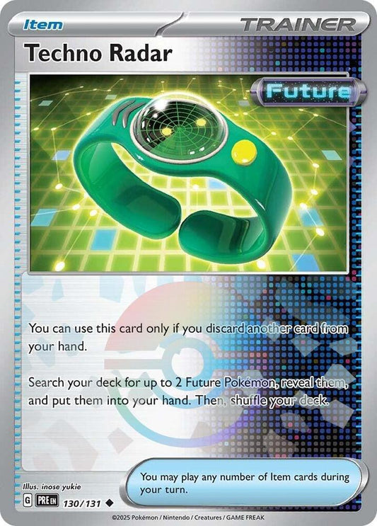 Techno Radar (Poke Ball Pattern) - 130/131 - SV: Prismatic Evolutions (PRE)