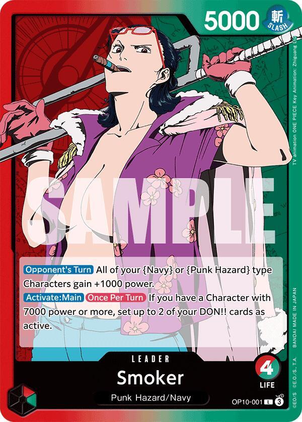 Smoker (001) - OP10-001 - Royal Blood (OP10) - Normal