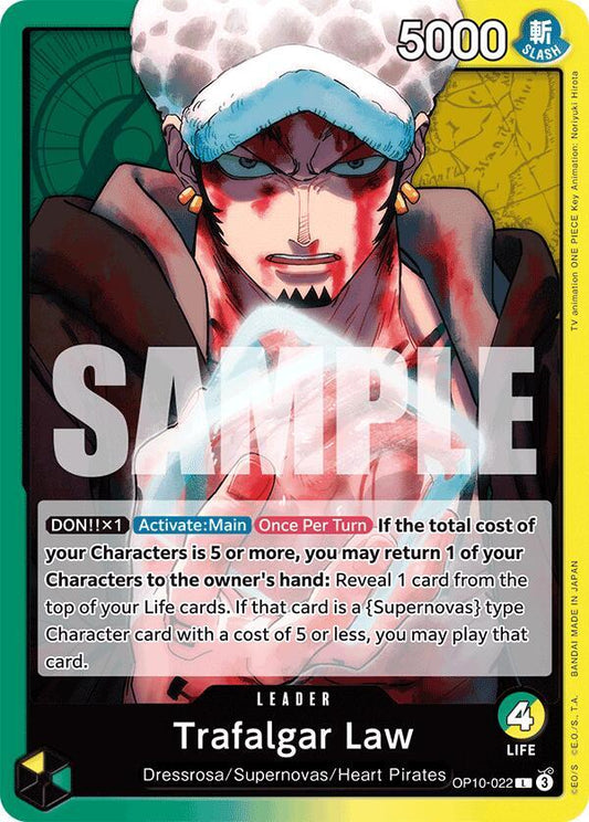 Trafalgar Law (022) - OP10-022 - Royal Blood (OP10) - Normal
