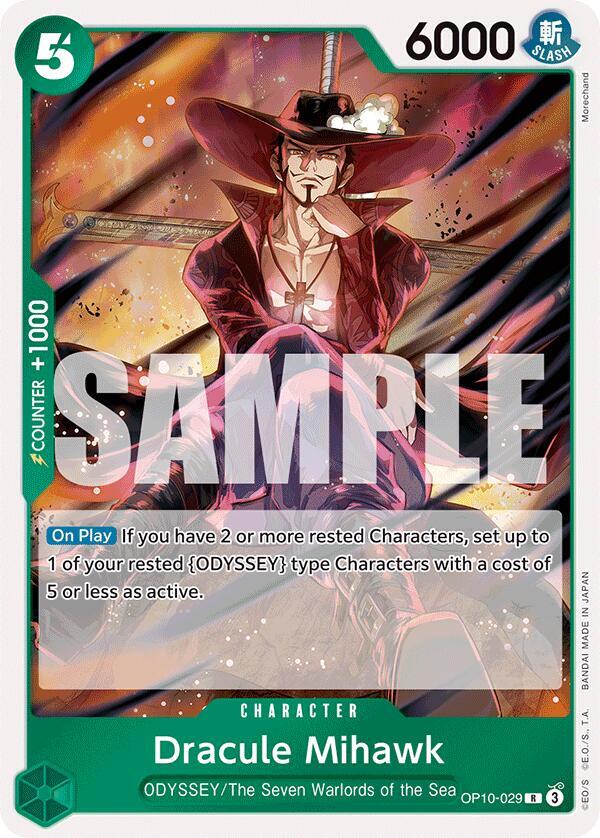 Dracule Mihawk - OP10-029 - Royal Blood (OP10)