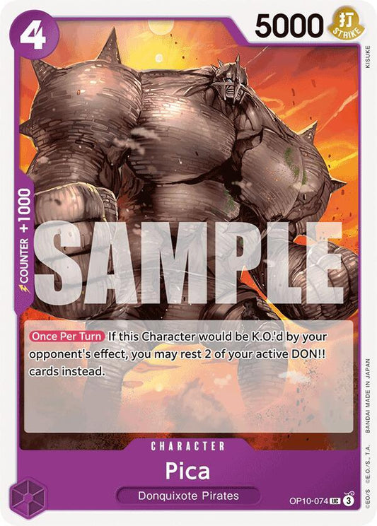 Pica - OP10-074 - Royal Blood (OP10) - Normal - One Piece TCG Card