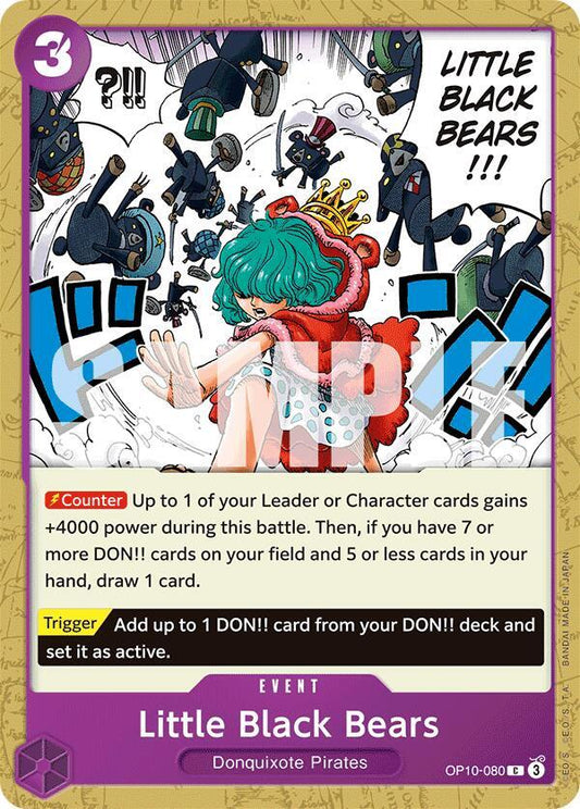 Little Black Bears - OP10-080 - Royal Blood (OP10) - Normal