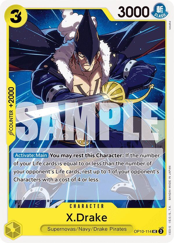 X.Drake - OP10-114 - Royal Blood (OP10) - Normal