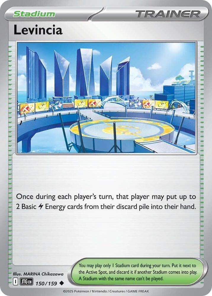 Levincia - 150/159 - SV09: Journey Together (JTG) - Normal - Pokemon TCG Card