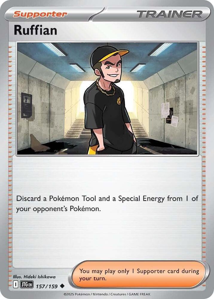 Ruffian - 157/159 - SV09: Journey Together (JTG) - Uncommon - Normal - Pokemon TCG Card
