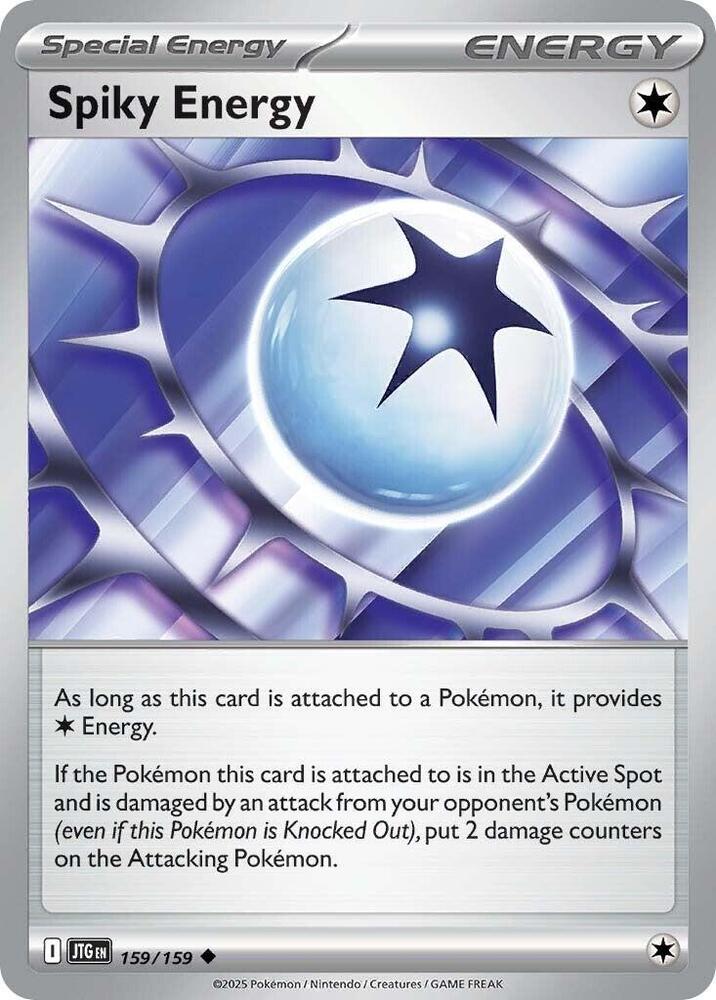 Spiky Energy - 159/159 - SV09: Journey Together (JTG) - Uncommon - Normal - Pokemon TCG Card