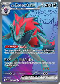 N's Zoroark ex - 175/159 - SV09: Journey Together (JTG) - Ultra Rare