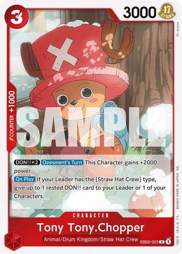 Tony Tony.Chopper - EB02-003 - Extra Booster: Anime 25th Collection (EB-02)