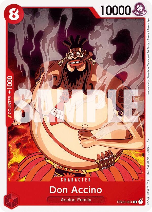 Don Accino - EB02-004 - Extra Booster: Anime 25th Collection (EB-02) - Normal