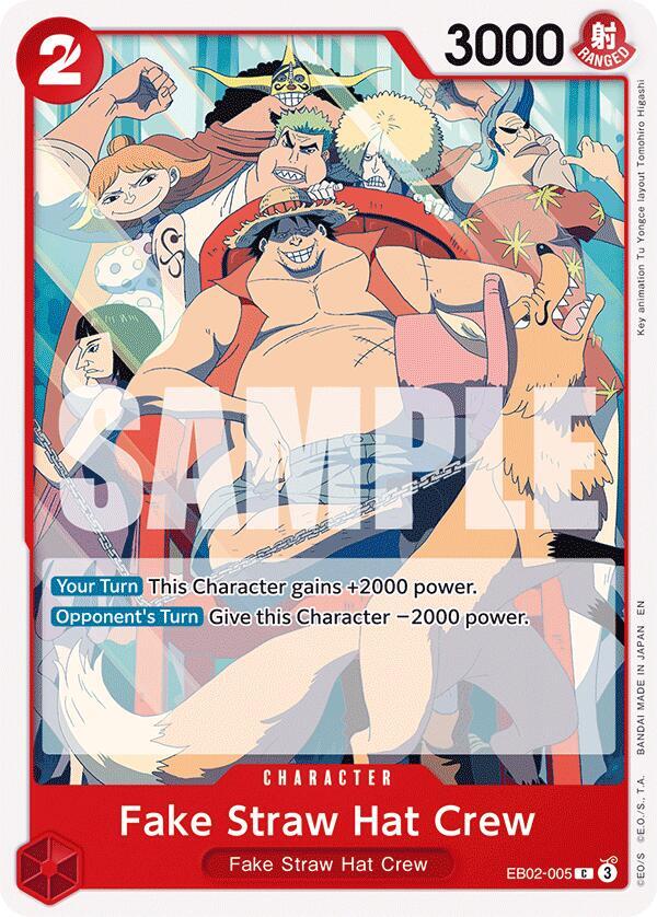 Fake Straw Hat Crew - EB02-005 - Extra Booster: Anime 25th Collection (EB-02) - Normal