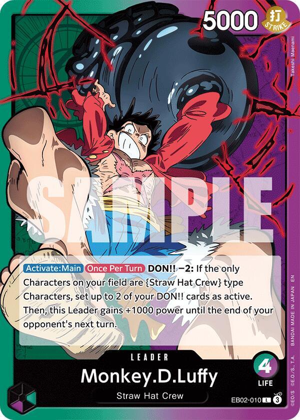 Monkey.D.Luffy (010) - EB02-010 - Extra Booster: Anime 25th Collection (EB-02) - Normal