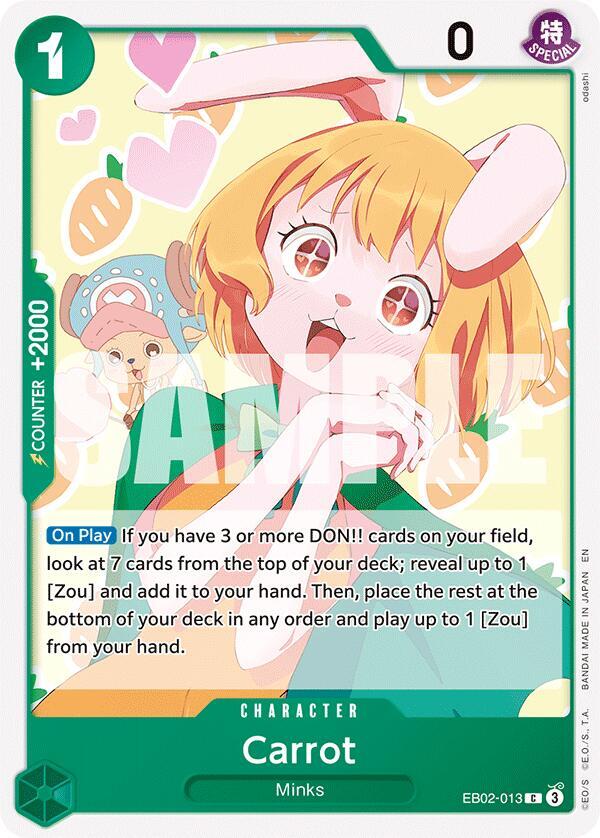 Carrot - EB02-013 - Extra Booster: Anime 25th Collection (EB-02) - Normal