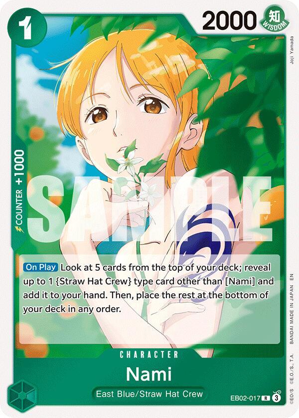 Nami - EB02-017 - Extra Booster: Anime 25th Collection (EB-02)