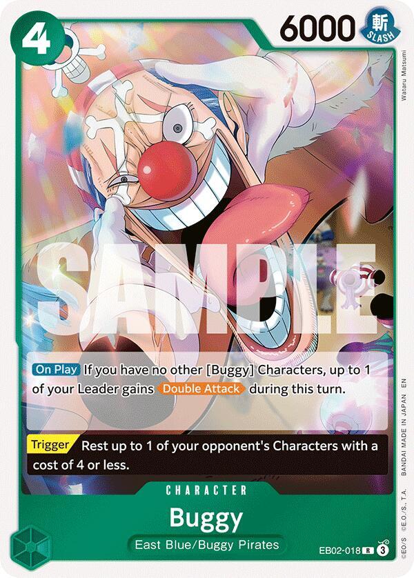 Buggy - EB02-018 - Extra Booster: Anime 25th Collection (EB-02)