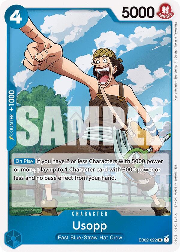 Usopp - EB02-022 - Extra Booster: Anime 25th Collection (EB-02)