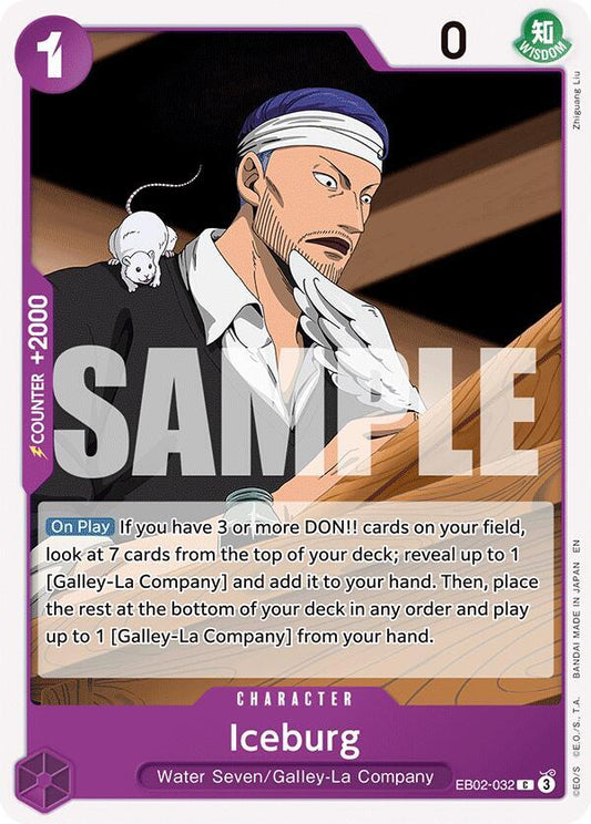 Iceburg - EB02-032 - Extra Booster: Anime 25th Collection (EB-02) - Normal