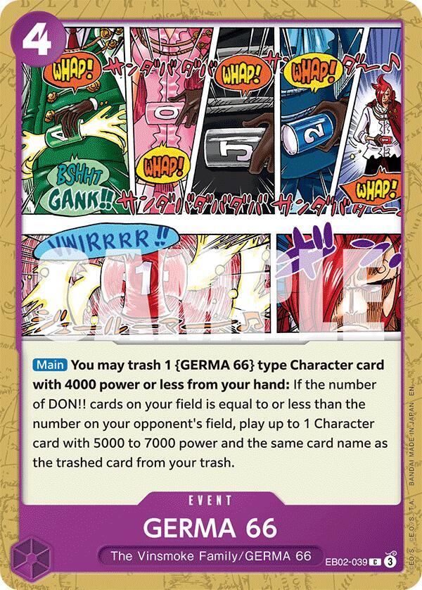 GERMA 66 - EB02-039 - Extra Booster: Anime 25th Collection (EB-02) - Normal