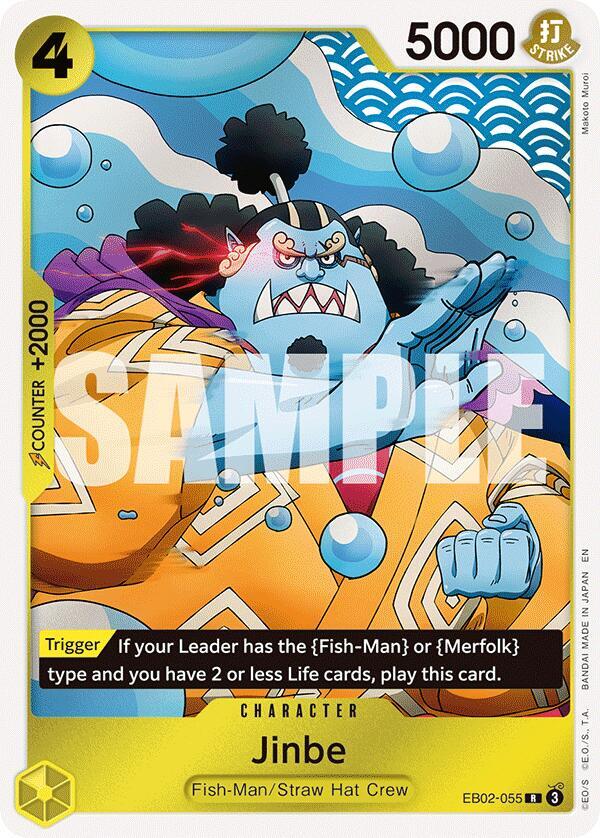 Jinbe - EB02-055 - Extra Booster: Anime 25th Collection (EB-02)