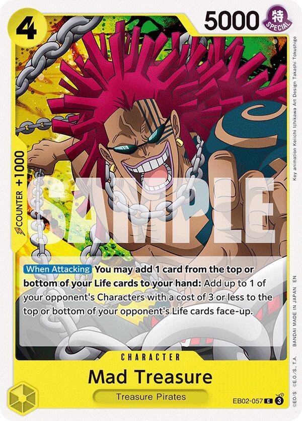 Mad Treasure - EB02-057 - Extra Booster: Anime 25th Collection (EB-02) - Normal