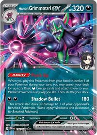 Marnie's Grimmsnarl ex - 136/182 - SV10: Destined Rivals (DRI)