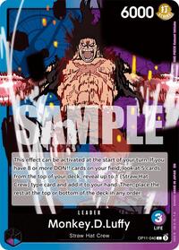Monkey.D.Luffy (040) - OP11-040 - A Fist of Divine Speed (OP11) - Normal
