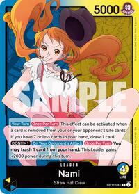Nami (041) - OP11-041 - A Fist of Divine Speed (OP11) - Normal