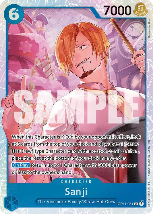 Sanji - OP11-051 - A Fist of Divine Speed (OP11)