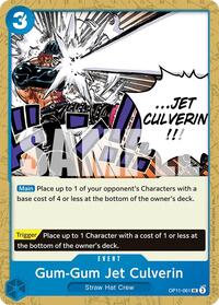 Gum-Gum Jet Culverin - OP11-061 - A Fist of Divine Speed (OP11) - Normal