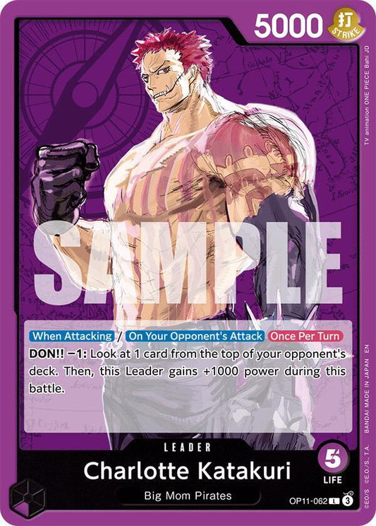 Charlotte Katakuri (062) - OP11-062 - A Fist of Divine Speed (OP11) - Normal