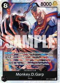Monkey.D.Garp - OP11-095 - A Fist of Divine Speed (OP11)