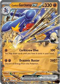 Cynthia's Garchomp ex - 104/182 - SV10: Destined Rivals (DRI) - Double Rare