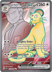 Team Rocket's Persian ex - 219/182 - SV10: Destined Rivals (DRI) - Ultra Rare