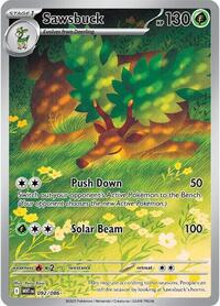 Sawsbuck - 092/086 - SV: White Flare (WHT) - Illustration Rare