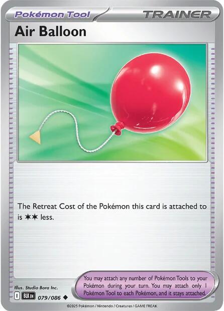 Air Balloon - 079/086 - SV: Black Bolt (BLK) - Normal - Pokemon TCG Card