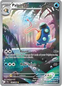 Palpitoad - 104/086 - SV: Black Bolt (BLK) - Illustration Rare