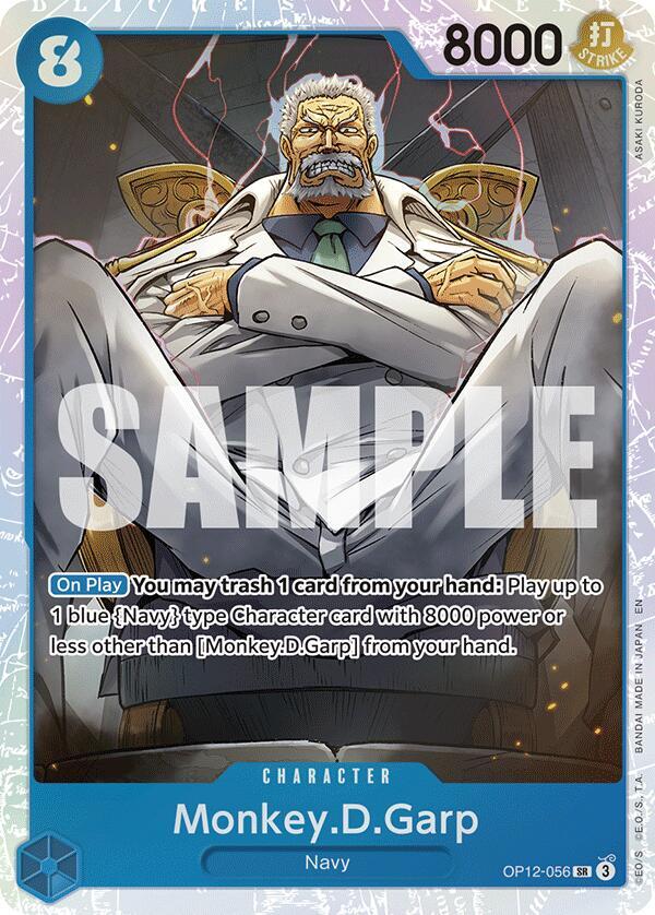 Monkey.D.Garp - OP12-056 - Legacy of the Master (OP12)
