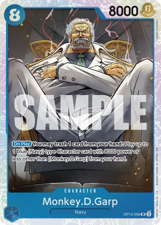 Monkey.D.Garp - OP12-056 - Legacy of the Master (OP12)