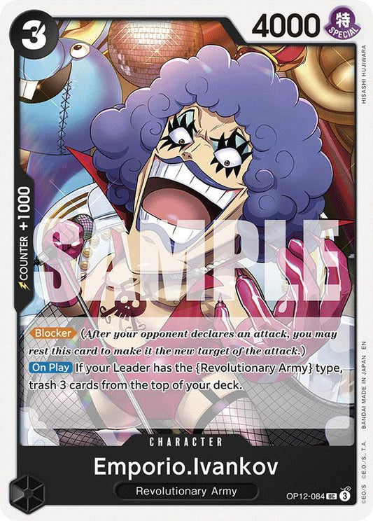 Emporio.Ivankov (084) - OP12-084 - Legacy of the Master (OP12) - Normal
